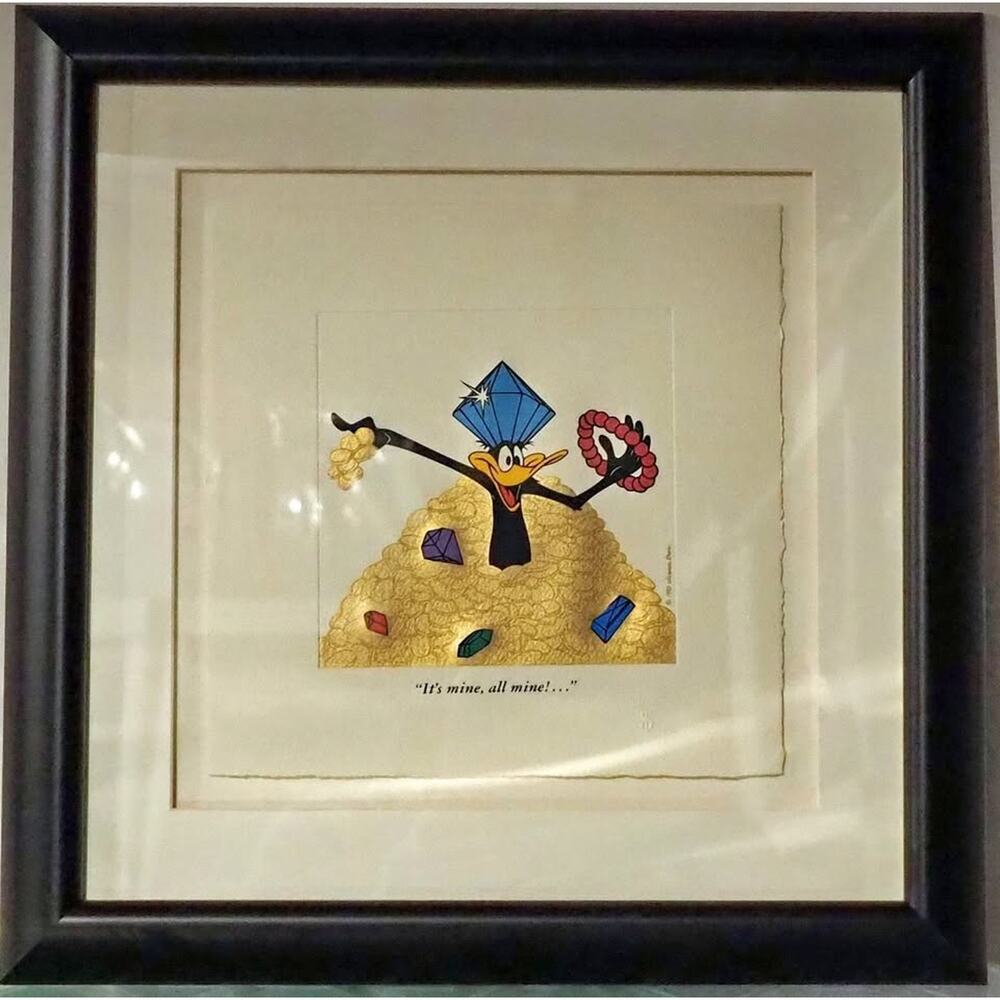 Rare 1995 Warner Bros. Studio Store Etching Series (Full Matching Set)